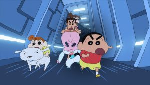 Download Shinchan the Movie: invasion alien shiriri (2017) in Multiple Audios For Free From Animedubhindi.com